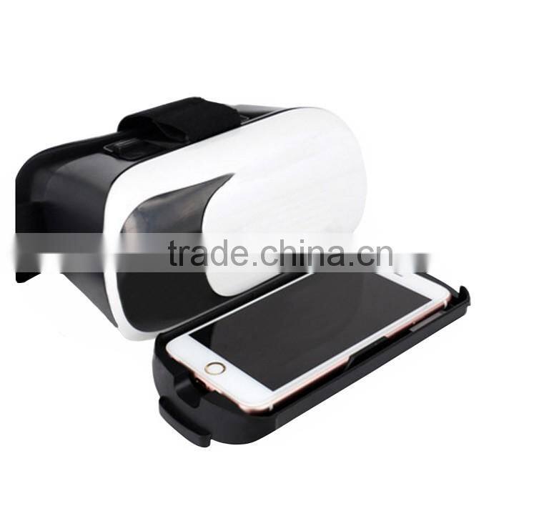 Blurtooth vr box with remote control Virtual Reality 3d glasses video glasses vr headset