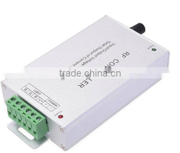 18-key RF music rgb led controller aluminum music rgb led controller audio audio Led rgb controller sound led controller CE,RoHS