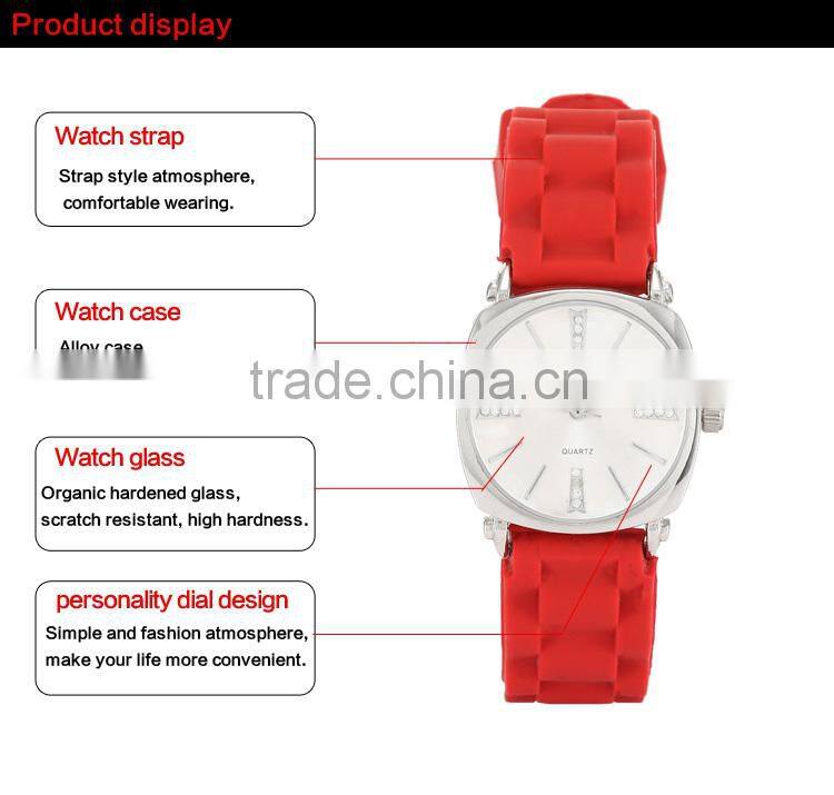 2015 oulm ultrathin ladies watch, ultrathin case watch, ultrathin silicon watch china supplier