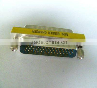 HDB44M-44M Mini Gender Changer,db connector