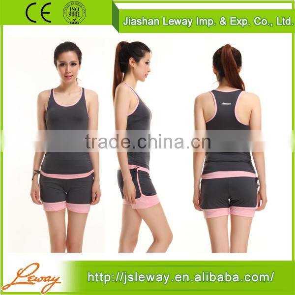 China hot sale cheap plain gym wear for women