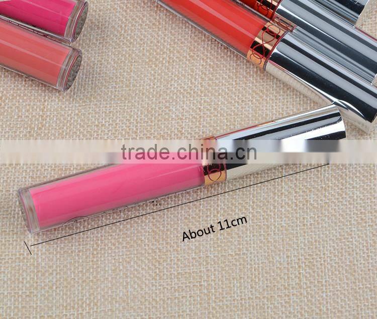 Private label make your own high quality waterproof pigmented lip gloss