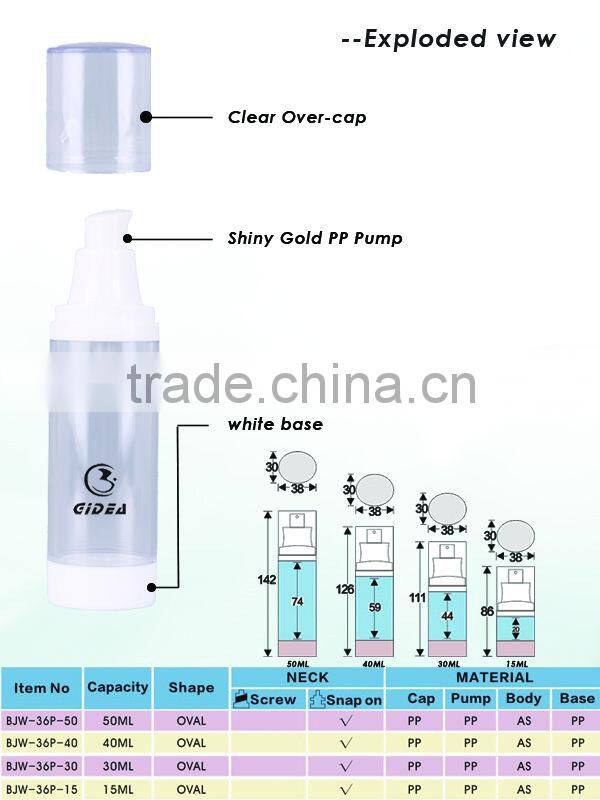 30ml plastic bottle