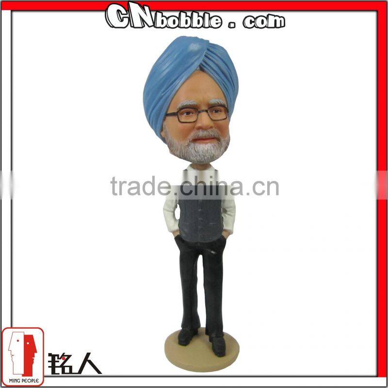 Custom Male Bobble Head as Christmas Gift