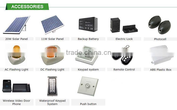 Ahouse DC24V auto swing gate motor - (CE and IP66)