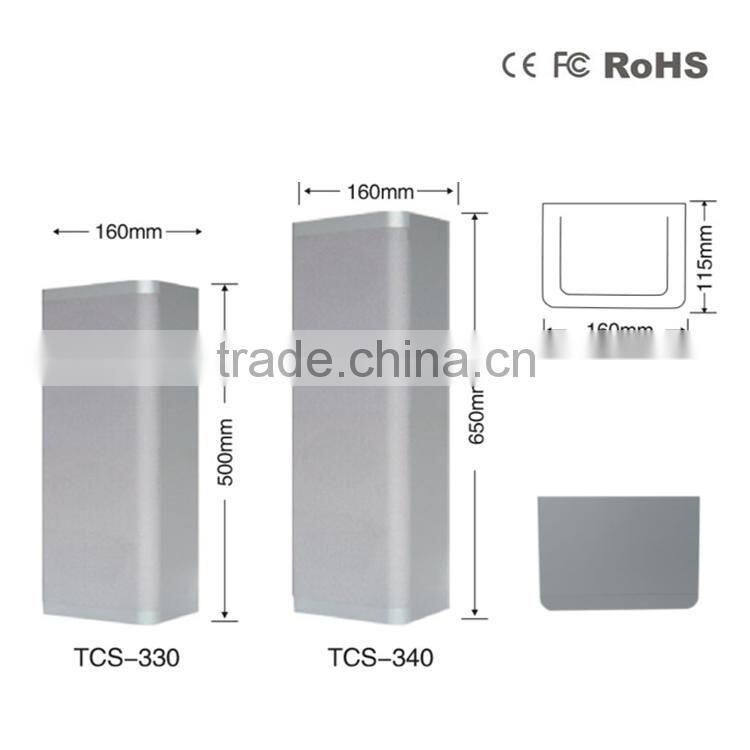 Silvery indoor column speaker PA Speaker system with CE certificate