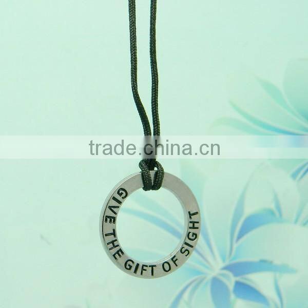 fashion metal necklace cross keychain