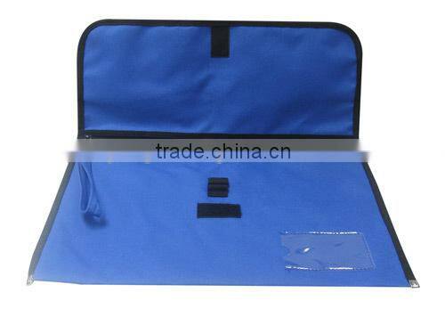 Nylon document bag (blue)