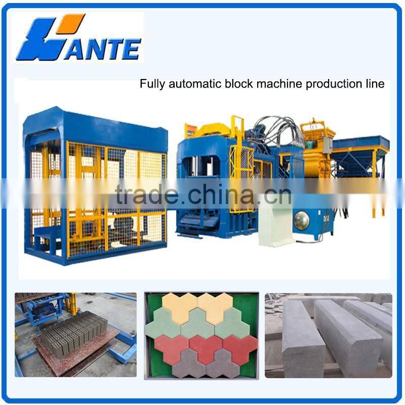 QT4-15C Good Pefermance High Efficent Fully Automatic Hollow Paver Block Machine