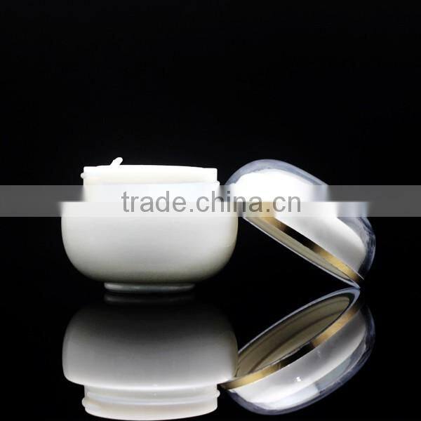 50g ceramic white jar for wholesale