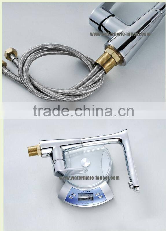 brass kitchen faucet swivel spout