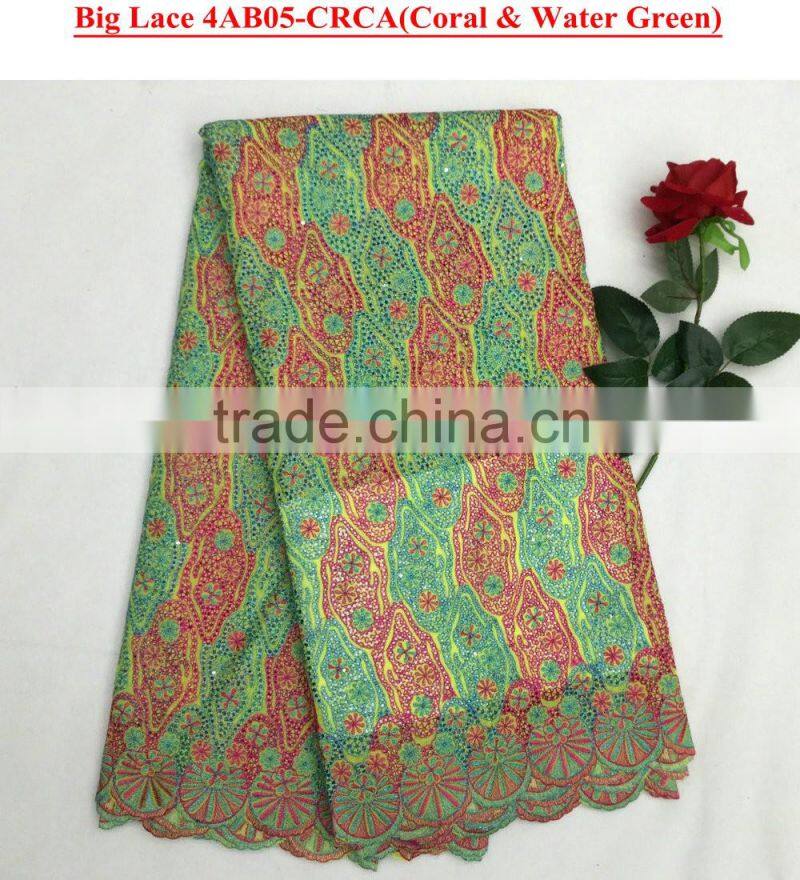 wholesale cheap embroidery cord lace 2016 new lace design stones for making dresses