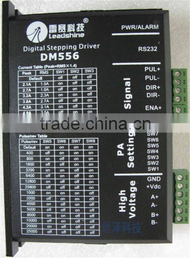 DM556 leadshine stepper motor driver matching nema 23 34 stepper motor