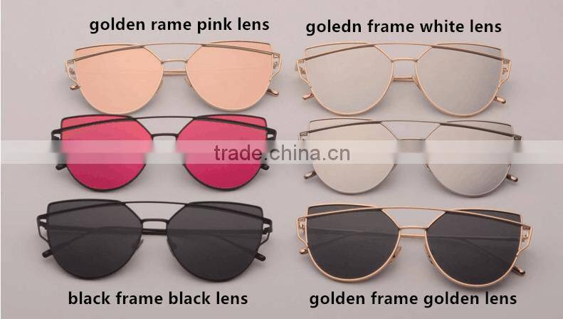 2016 new metal sunglasses unisex factory direct sell stock