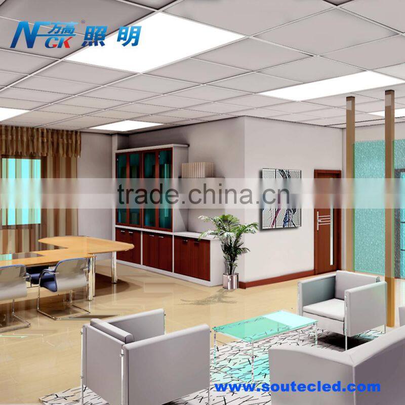Quality frameless led light panel 36w led panel light indoor commercial led grille panel light