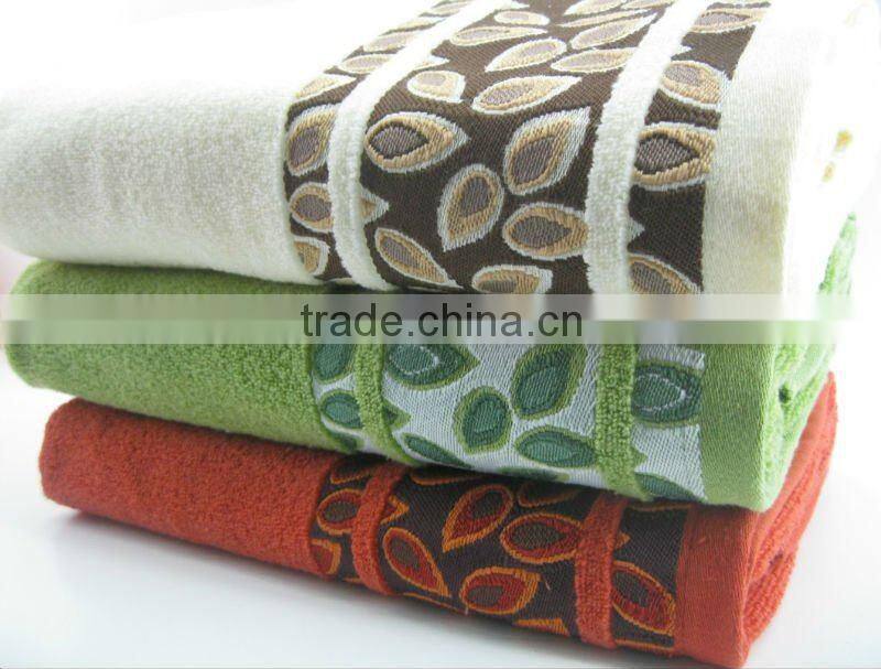 100% bamboo fibric bath towel