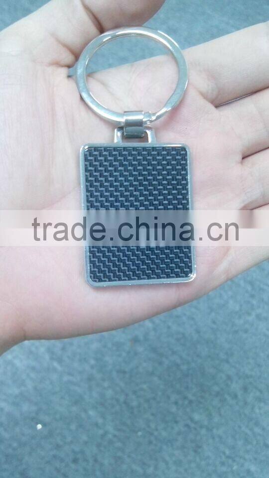 carbon fiber metal keychain with reasonable price carbon fiber keychains