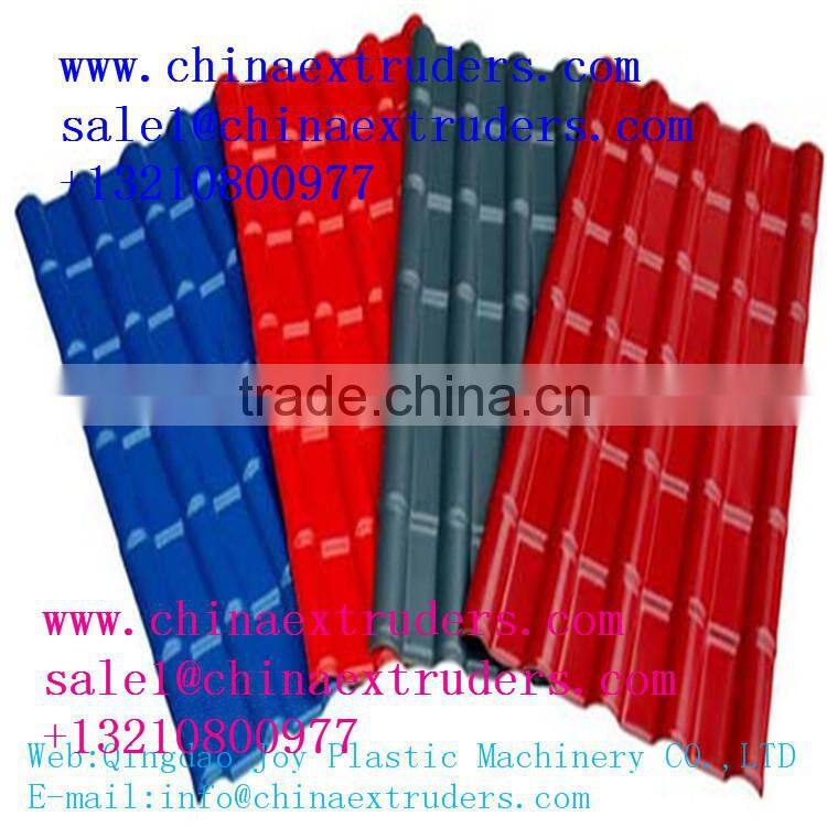 PVC Plastic Glazed Tile Machinery Production Line/pvc PVC Corrugated Roofing Sheet Production Line