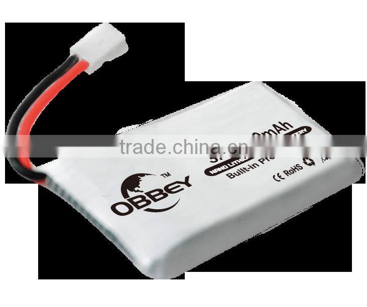battery pack 3.7V lipo battery 800mah for RC Airplanes and helicopter
