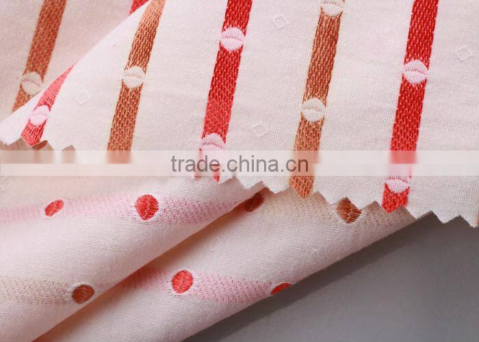 2014/2015 100% Cheap China 75D polyester cotton warp jacquard fabric textile for fashion korean ladies pants shirt