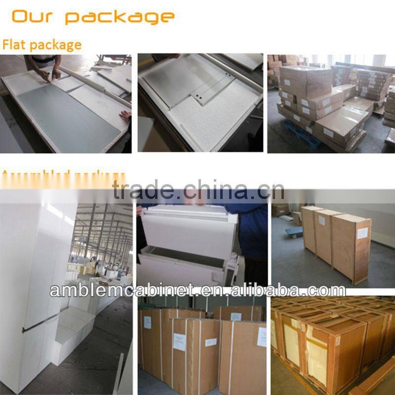 E1 grade environmental white lacquer TV stand