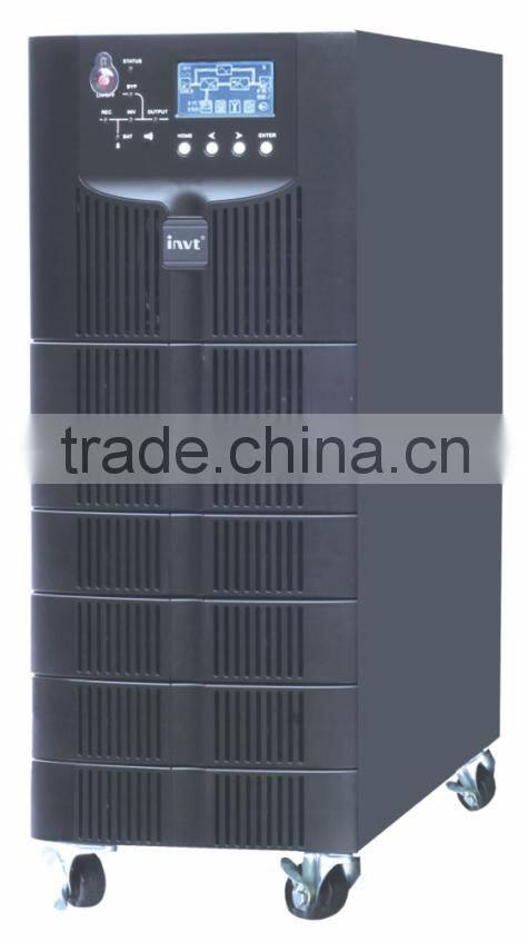 15kva three phase in single phase out online ups power for computer application