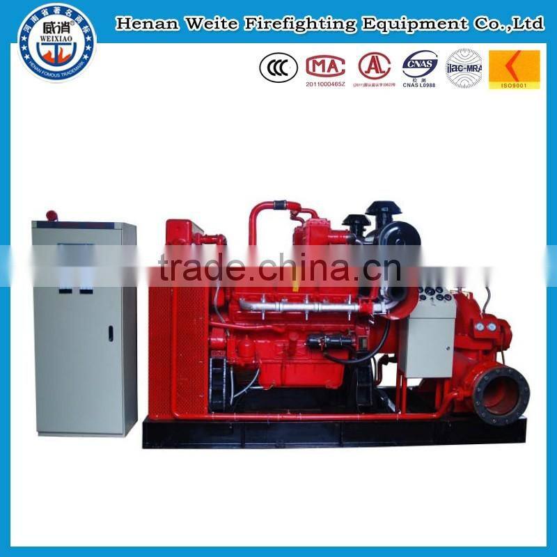 XB fire pump diesel engine fire pump group made in weite XBC fire pump set is general with 12V135 series diesel engine