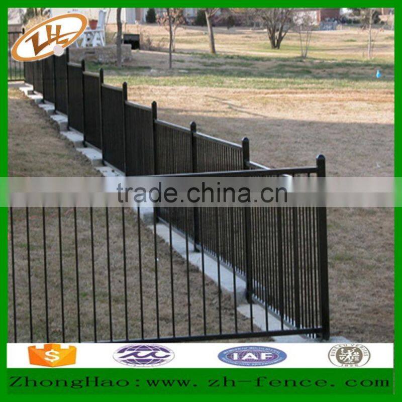 zinc steel fence