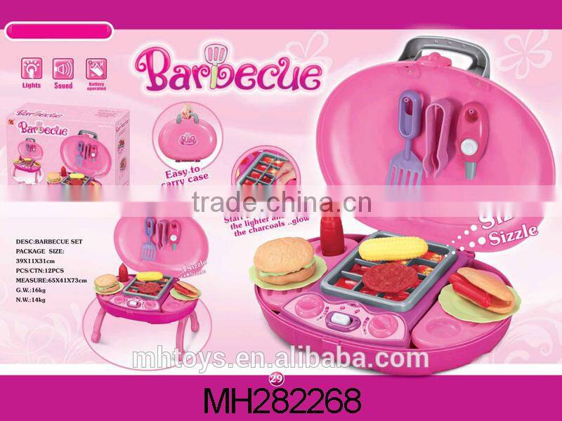 2015 toys for kids kitchen bbq play set
