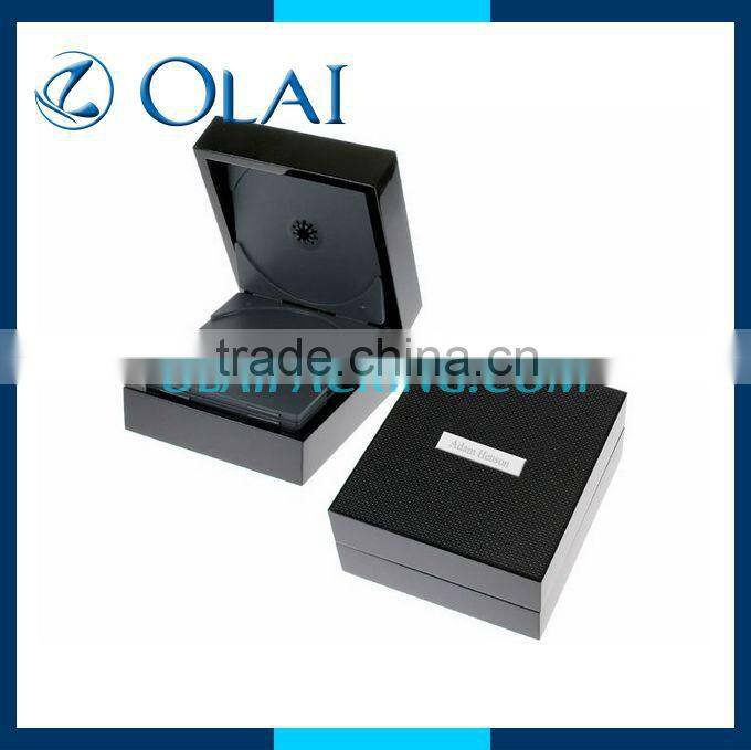 Custom Glossy Wooden CD Box,CD Case