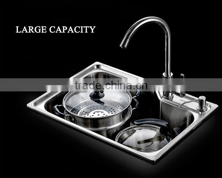 classic style silver plastic kitchen sink 4540