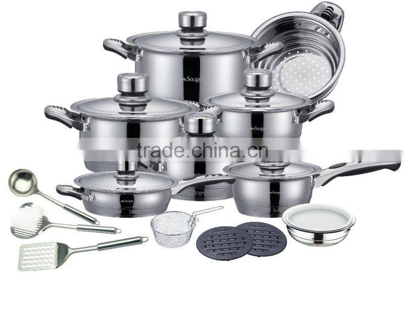 Eco-Friendly high quality Stainless Steel Cookware for sale