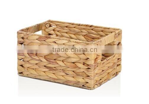 water hyacinth folding storage basket,Wenzhou