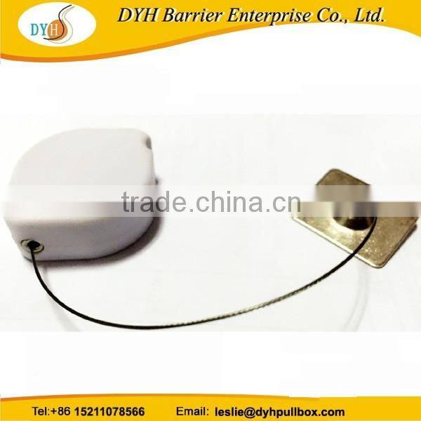 China retractable anti theft pull box with locking system,retractable pull box with stop function