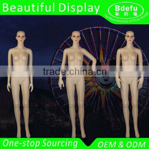 ABS Plastic Dummy Women Dress Mannequin Female Model