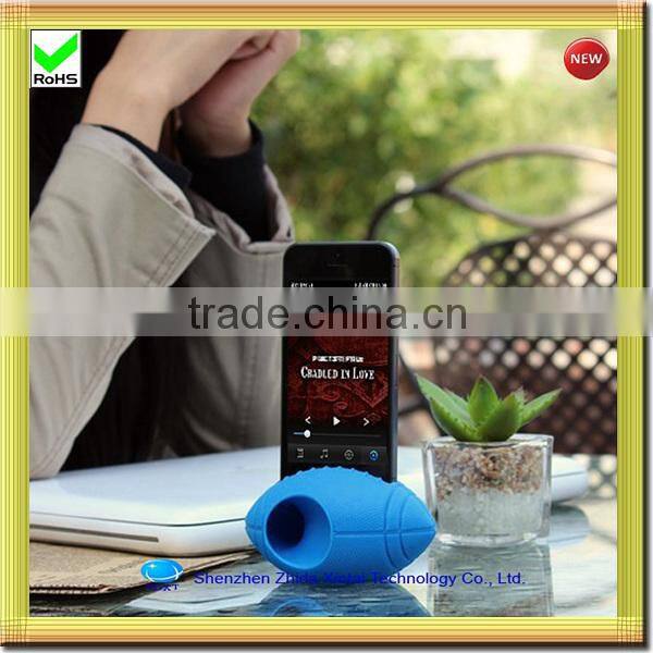 fashion silicone phone small speaker