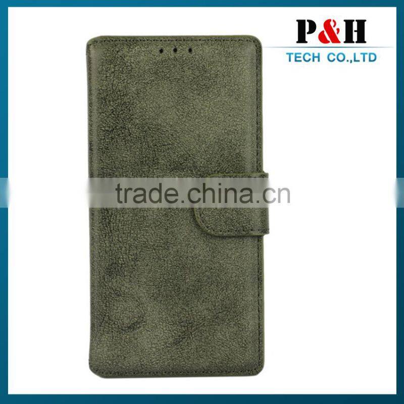 High quality leather case for Huawei P7