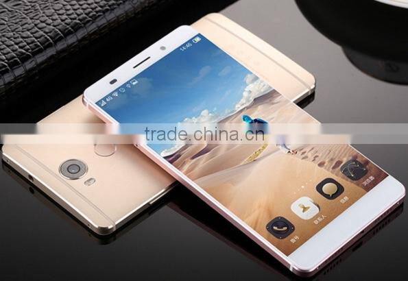 144-Fashion 5.5Inch Luxury Metal Shell 6.8mm Thin Fingerprint Smartphone 4GB+32gb 16MP+8MP 2.0Ghz Dual Sim 4G Smartphone