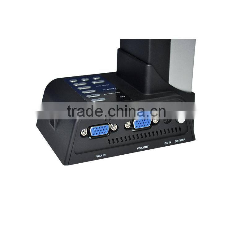 Trade asssurance supplier for education equipment VGA and USB document camera digital visualizer