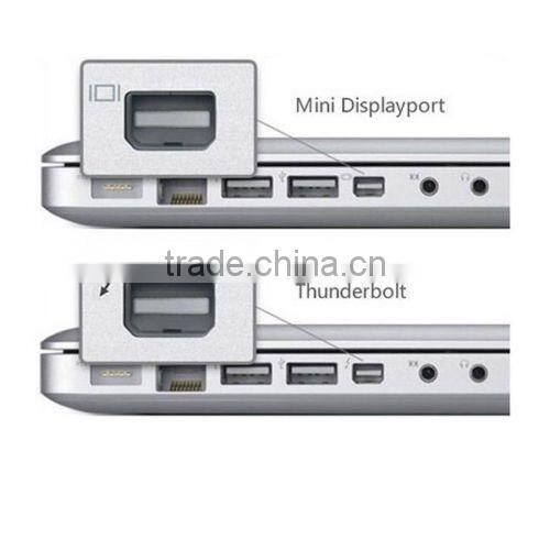 Mini DP Displayport Display Port to VGA Cable Adapter for Apple Macbook Pro Air
