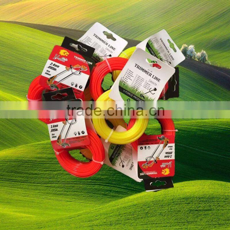 Factory directly sell grass cutter nylon line fixed line