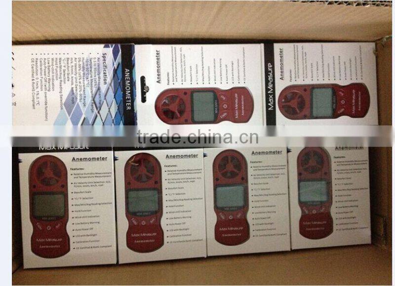 china supplier TL-300 Handheld with factory price Digital portable Anemometer for sale