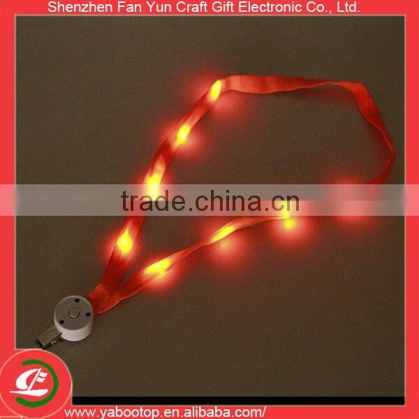 LED flashing lanyard free sample