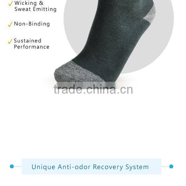 Ventilated Deordorant Custom/Wholesale Crew socks