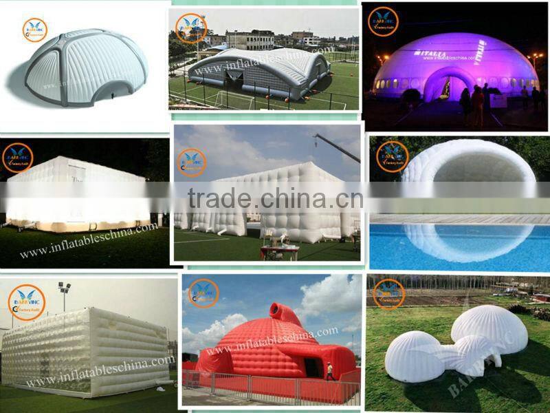 Colorful inflatable advertising tent professional tent good publicity and low cost portable