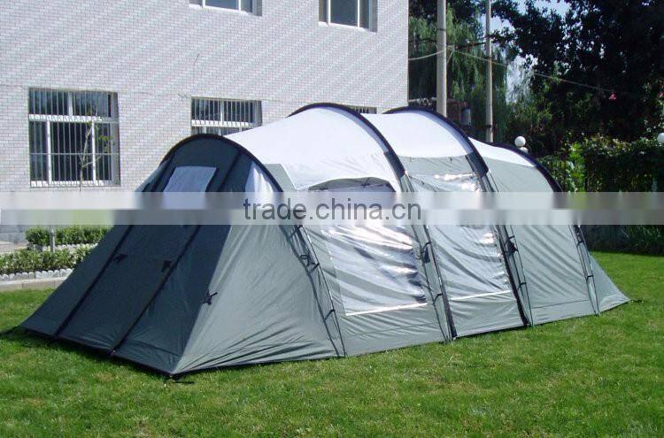 Double Layers and Fiberglass Pole Material family tent