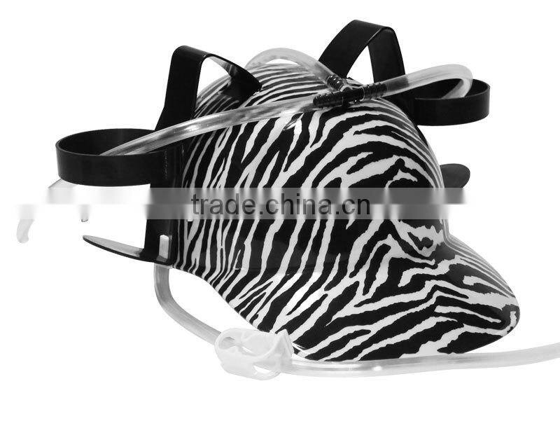 Promotional blue dringking hat beer cap drink cap with light