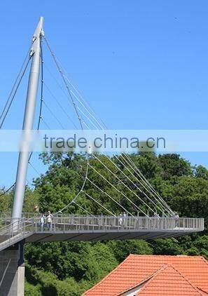 durable stainless steel bridge fence railing mesh