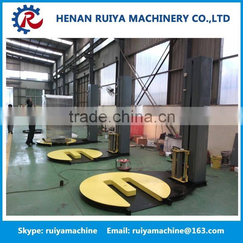 Best selling tire wrapping machine/wooden door wrapping machine/box wrapping machine