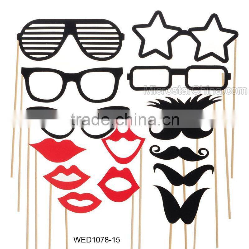 Hen party photo booth props games accessories favors DIY
